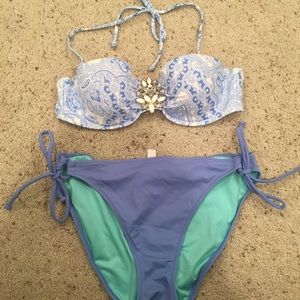 Victoria’s Secret bikini jewel top string bottom